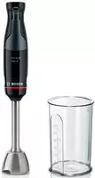 BOSCH Stabmixer "ErgoMaster Serie 4 MSM4B610, 4 Klingen, Mixfu&szlig; Edelstahl, schwarz"