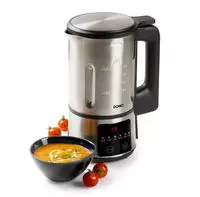 DOMO DO727BL, DOMO My Soup Express DO727BL Suppenbereiter Edelstahl, Schwarz