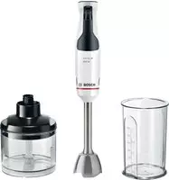 BOSCH Stabmixer "ErgoMaster Serie 4 MSM4W220, 4 Klingen, Zerkleinerer, Becher, wei&szlig;"