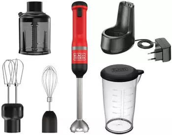 Black & Decker BCKM1014KR Stabmixer rot