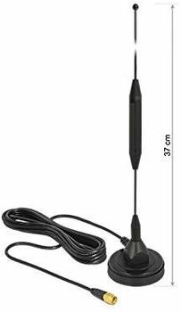 DeLock GSM-Antenne mit Magnetfuß, 3G, 3,5 dBi, 3 m (12423)