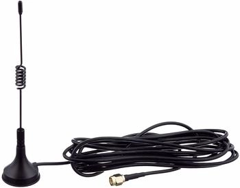 DeLock ISM 433 MHz Antenne SMA 3 dBi omnidirektional schwarz (88877)