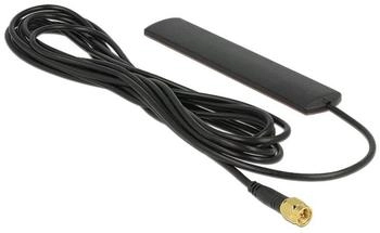 DeLock LTE Antenne SMA 3 dBi omnidirektional schwarz Klebemontage (88987)