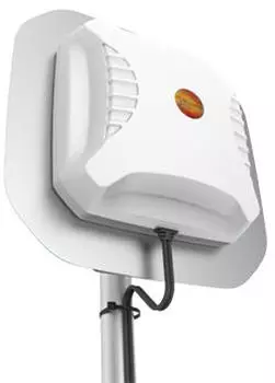Poynting Antennas LTE/GSM Mast/Wand A-XPOL-0016 weiß SMA (M) 8dbi Cross Polarised Flatpatch SMA Male 5m