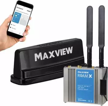 Maxview LTE/WiFi Antenne Campervan Roam X schwarz Schwarz Schwarz
