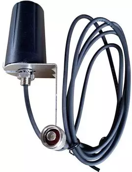 Wittenberg Antennen Antennen 5 G LTE Rundstrahlantenne 2 m Kabel N Stecker 50 Ohm Wand-/Mastantenne, Rundantenne