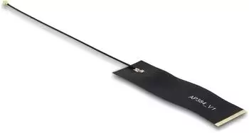 DeLock LoRa Antenne 863 928 MHz 4 MHF Stecker 1,68 dBi 15 cm 1.13 FPC schwarz Klebemontage (12648)