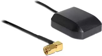Navilock GNSS-Antenne SMA-Stecker 90° 5m (60543)