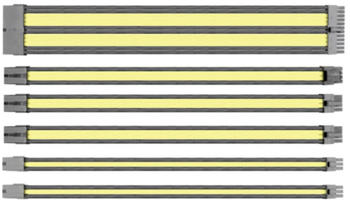 Thermaltake TtMod Sleeve Cable (Cable Extension) Yellow/Black 30cm