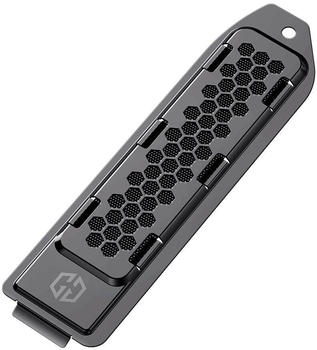 Graugear W&auml;rmeableitende Staubschutzhaube aus Metall f&uuml;r PS5 M.2 SSD Speichererweiterung (G-PS5M2-COVER-B)
