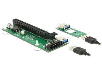 DeLock Riser Karte M.2 Key B+M > PCI Express x16 mit 30 cm USB Kabel (41428)