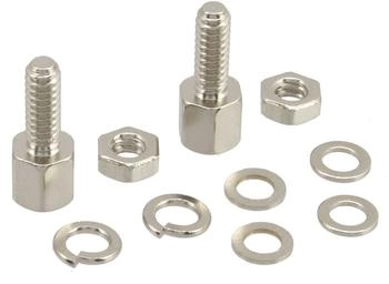 InLine Schraubensatz SUB-D Befestigungssatz, 10-teilig (77776)