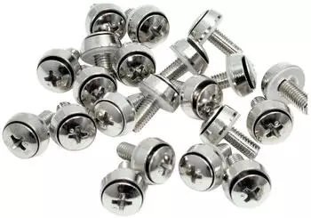 StarTech M6 x 12mm Befestigungsschrauben, 100er-Pack (CABSCREWSM62)