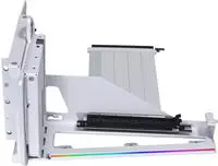 Lian Li Vertikales GPU-Halterungs-Kit VG4-5-V4 wei&szlig; mit PCIe 5.0 Riser-Kabel 200 mm