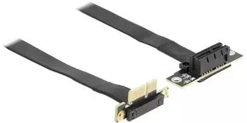 DeLock PCIe x1 Riser Karte 90° gewinkelt mit Kabel 60cm (88043)