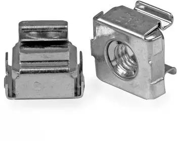 StarTech Käfigmuttern M5, vernickelt, 100 Stück (CABCAGENUTS2)