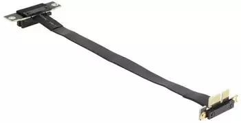 DeLock Riser Card PCIe x1 90° gewinkelt mit Kabel 30cm (88042)
