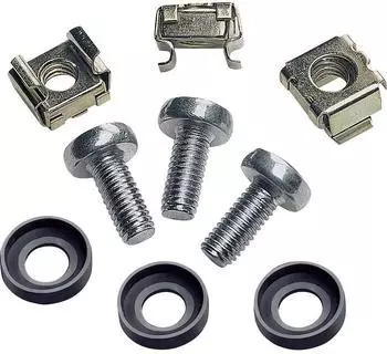Intellinet Muttern, Schrauben & K&auml;figmuttern silber, 100 St&uuml;ck (713658)