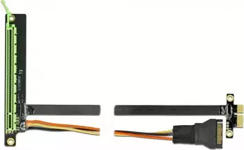 DeLock PCI Express x1 zu x16 Riser-Karte mit flexiblem Kabel 80cm (85763)
