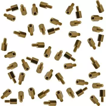 InLine Abstandshalter Schraubenset f&uuml;r Mainboards, metrisch, 50-teilig (77787M)