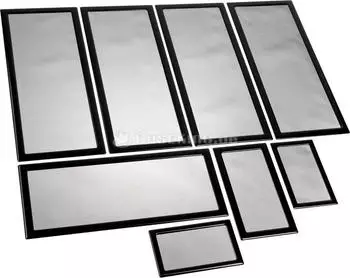 Demciflex Staubfilter-Set f&uuml;r Lian Li PC-O11 Air, schwarz (DF0973)