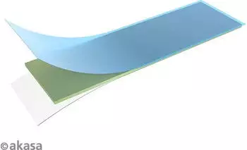 Akasa M.2 SSD W&auml;rmeleitpad, keramikgef&uuml;lltes Silikonelastomer, 70x20x1mm (AK-TT140-01)