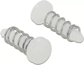 DeLock Schnappnieten f&uuml;r K&uuml;hlk&ouml;rper 6,3mm/4,2mm wei&szlig;, 10 St&uuml;ck (18272)