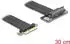 DeLock Riser Karte PCIe 3.0 x4 zu U.2 SFF-8639 SSD Slot 90° gewinkelt (81506)
