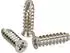 InLine Lüfterschrauben 5x16mm vernickelt, 100er-Pack (33371N)