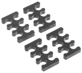 Alphacool Eiskamm X6 Kabelmanagement 3mm schwarz, 4er-Pack (24752)
