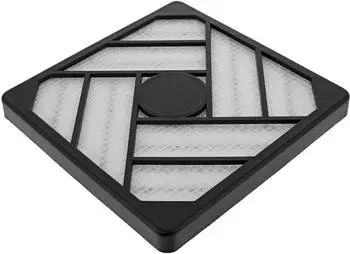 InLine Filter + Einbaukassette 120x120mm, schwarz (33470)