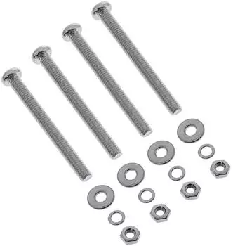 InLine L&uuml;fterschrauben-Set f&uuml;r 25mm L&uuml;fter, 4 St&uuml;ck (33371A)