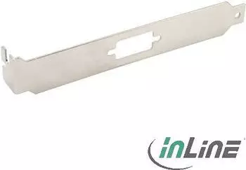 InLine Slotblech f&uuml;r 9-pol. Sub-D Stecker/Buchse, 4er Pack (11109)