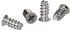 InLine Lüfterschrauben 5,0x10,0mm, silber, 50er-Pack (33371C)