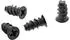 InLine Lüfterschrauben 5,0x10,0mm, schwarz, 50er Pack (33371D)