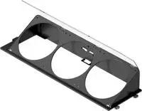 HAVN HS 420 Angled Bottom Fan Bracket - schwarz (HVN-AS-HS420-08-VAB)