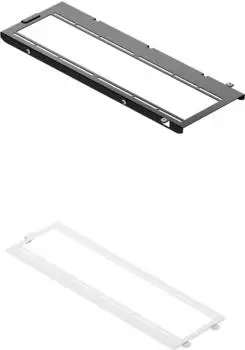 HAVN HS 420 L&uuml;fterhalterungen f&uuml;r 360mm Radiatoren, wei&szlig; (HVN-AS-HS420-05-36A)