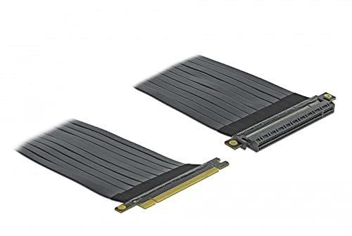DeLock Riser Karte PCIe x16 zu x16 mit flexiblem Kabel 30 cm (85764)