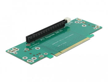 DeLock Riser Karte PCIe x16 zu x16 links gerichtet - Slothöhe 53,9mm