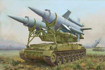 Trumpeter Sowjetische 2K11A TEL mit 9M8M-Rakete Krug-a (SA-4 Ganef) (7178)