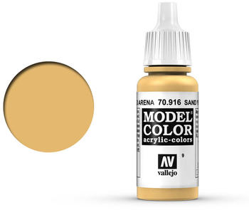 Vallejo Modellfarbe Acrylfarbe sandgelb 17 ml (70916)