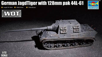 Trumpeter Deutscher Jagd Tiger mit 128mm Pak 44L-61 Trumpete (07165)