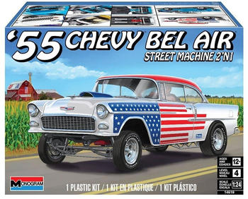 Revell 1955 Chevy Bel Air Street Machine 2N1 1:24 (14519)