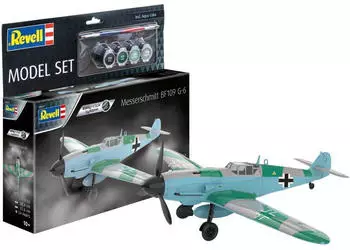Revell Model Set Messerschmitt Bf109G-6 easy-click 1:32 (63653)
