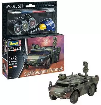 Revell Model Set Sp&auml;hwagen Fennek mit Basiszubeh&ouml;r 1:72 (63356)