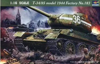 Trumpeter T-34/85 1944 Baunummer 183 (902)