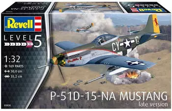 Revell P-51 D Mustang, late version (03838)