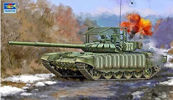 Trumpeter Russian T-72B3 with 4S24 Soft Case ERA & Grating Armour