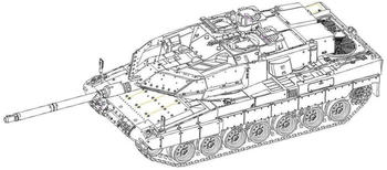 Trumpeter Leopard 2A6 EX MBT (07192)