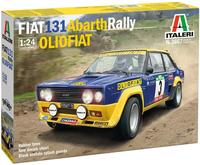 ITALERI 510003667, ITALERI 510003667 1:24 Fiat 131 Abarth Rally OLIO FIAT